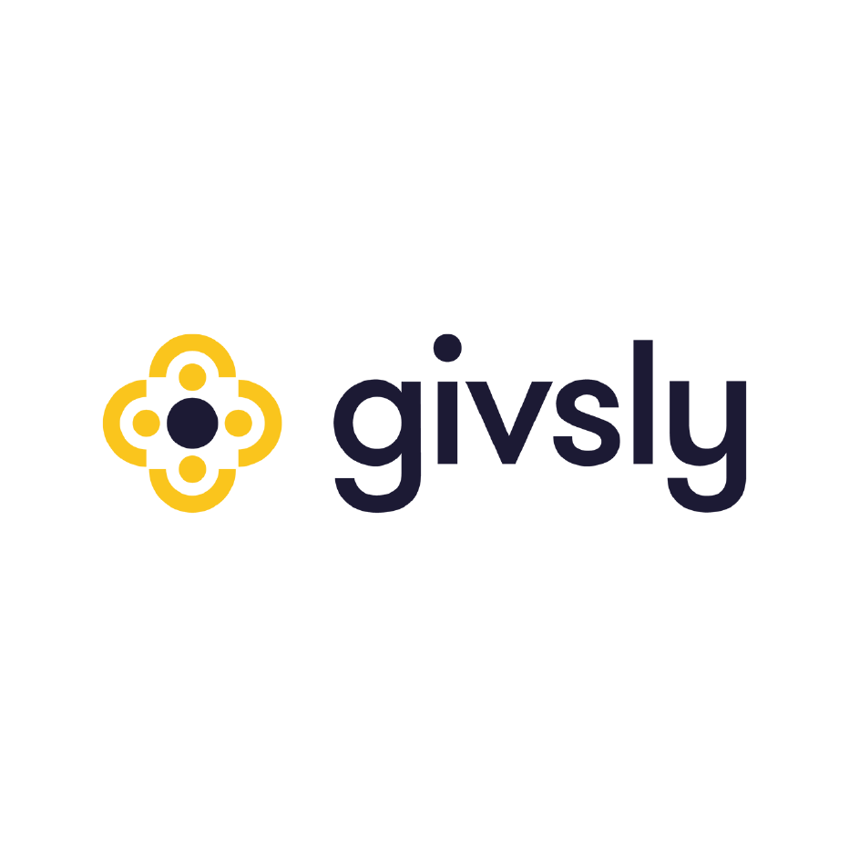 Givsly Logo in a white circle