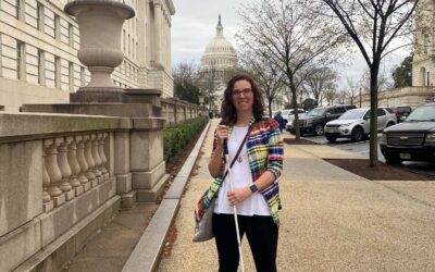 Motherhood, vision loss, and finding connection in unexpected places.