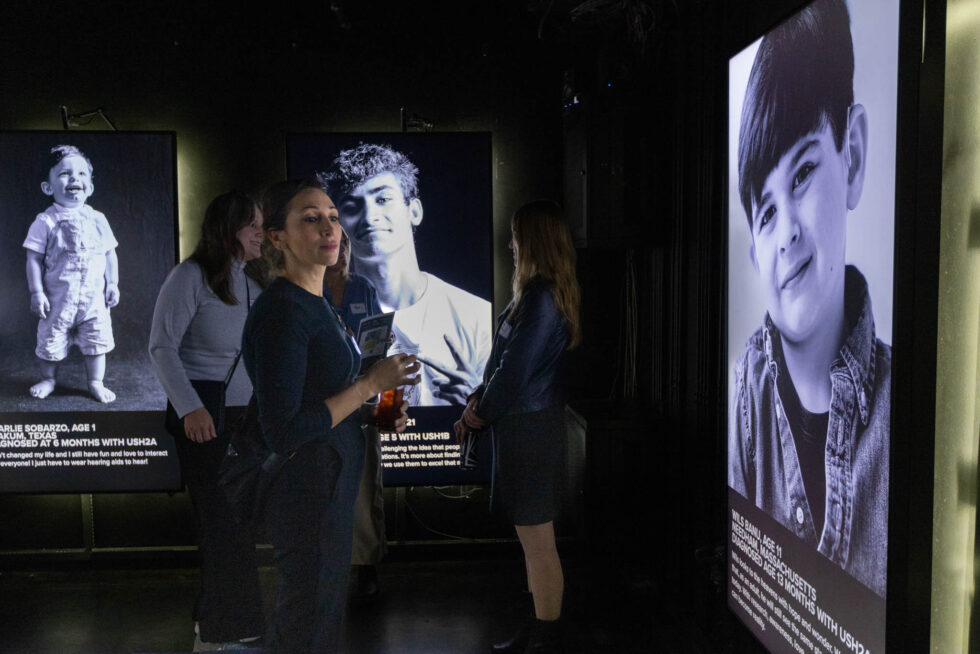 Usher Syndrome Society at Artechouse in New York, NY on Thursday, Oct. 23, 2025.