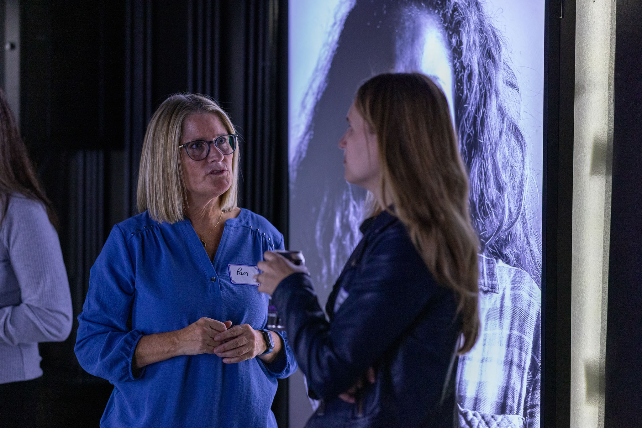 A family portrait of Pam Aasen, her two sons who have Usher syndrome, and her husband. 