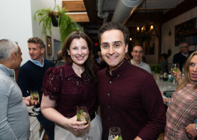 Photos from the Usher Syndrome Society's Cocktail and Conversations with USH in Chicago, which took place at Blue Door Farm Stand.