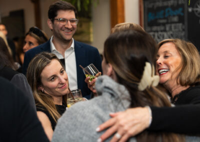 Photos from the Usher Syndrome Society's Cocktail and Conversations with USH in Chicago, which took place at Blue Door Farm Stand.
