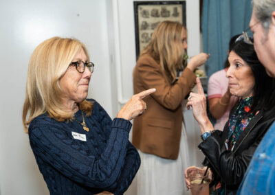 Photos from the Usher Syndrome Society's Cocktail and Conversations with USH in Chicago, which took place at Blue Door Farm Stand.