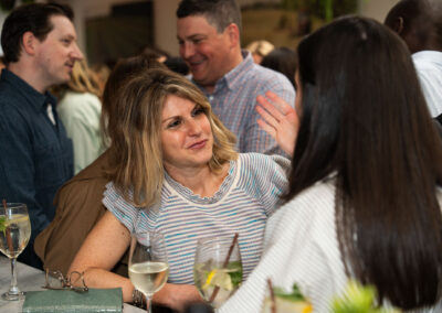 Photos from the Usher Syndrome Society's Cocktail and Conversations with USH in Chicago, which took place at Blue Door Farm Stand.