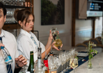 Photos from the Usher Syndrome Society's Cocktail and Conversations with USH in Chicago, which took place at Blue Door Farm Stand.