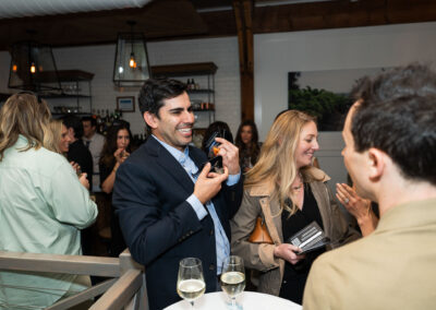 Photos from the Usher Syndrome Society's Cocktail and Conversations with USH in Chicago, which took place at Blue Door Farm Stand.