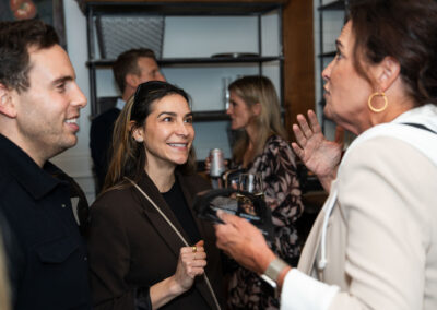 Photos from the Usher Syndrome Society's Cocktail and Conversations with USH in Chicago, which took place at Blue Door Farm Stand.