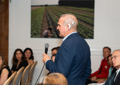 Photos from the Usher Syndrome Society's Cocktail and Conversations with USH in Chicago, which took place at Blue Door Farm Stand.