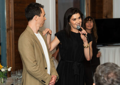 Photos from the Usher Syndrome Society's Cocktail and Conversations with USH in Chicago, which took place at Blue Door Farm Stand.