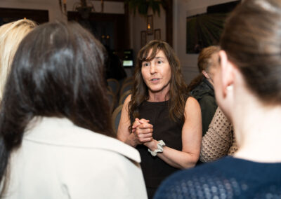 Photos from the Usher Syndrome Society's Cocktail and Conversations with USH in Chicago, which took place at Blue Door Farm Stand.