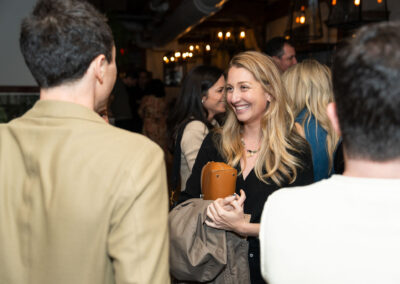 Photos from the Usher Syndrome Society's Cocktail and Conversations with USH in Chicago, which took place at Blue Door Farm Stand.