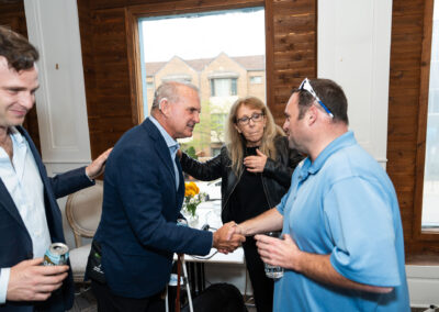Photos from the Usher Syndrome Society's Cocktail and Conversations with USH in Chicago, which took place at Blue Door Farm Stand.