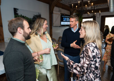 Photos from the Usher Syndrome Society's Cocktail and Conversations with USH in Chicago, which took place at Blue Door Farm Stand.