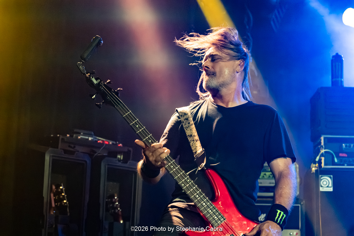 Nathan Stockton is pictured in this photo, taken at the Whisky a Gogo on April 22, 2026, by photographer Stephanie Cabral, performing live with his band, The Mendenhall Experiment.